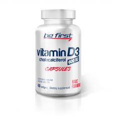 Be First, Vitamin D3 60 гел. капс.