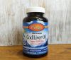 Carlson Labs, Norw Cod Liver Oil 280 мг Omega-3s + 10 мкг (400 iu) D3 100 мини капс.