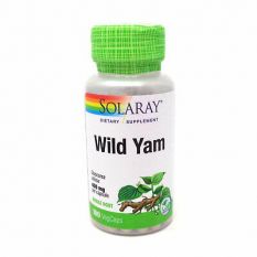 SOLARAY,  Wild Yam Root 400 мг. 100 капс.