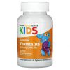 California Gold Nutrition, Kids Vitamine D3 500 IU, 90 жев.табл..