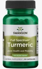 Swanson, Turmeric  720 мг. 30 капс.