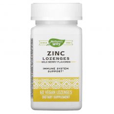 Nature's Way, Zink lozenges, 60 жеват. таб.