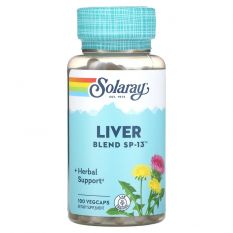 Solaray,Liver Blend SP-13,100 капс.