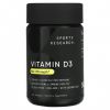 Sports Research,Vitamin D3 10000 ME,120 гел.капс.
