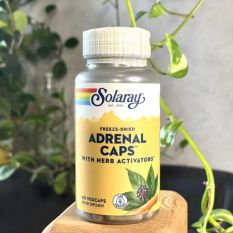 Solaray, adrenal caps™ fd 170 мг 60 капс.