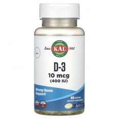 KAL,D-3 400 IU,100 гел.капс.