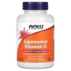 NOW, Liposomal Vitamin C 500 мг. 120 капс.