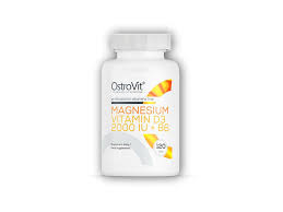 Ostrovit. Magnesium + Vitamin D3 2000 IU + B6 120 таб.