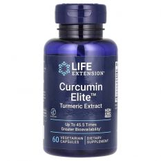 Life Extension, Curcumin Elite™ Turmeric Extract 500 мг, 60 капс.