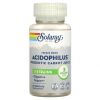 Solaray, Acidophilus 3 Strain Probiotic & Prebiotic Carrot Juice ,30 капс