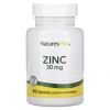 Nature's Plus, ZINC 30 мг, 90 таб.
