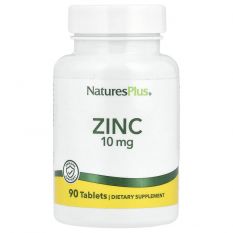 Nature's Plus, ZINC 10 мг, 90 таб.