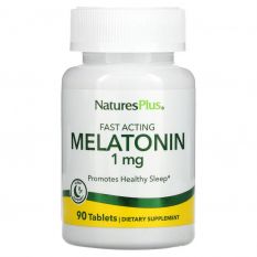Nature's Plus, MELATONIN 1 мг, 90 таб.