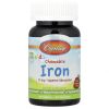 Carlson Labs, Kids Iron 15 мг, 60 таб.