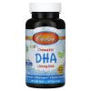 Carlson Labs, Kids Chewable DHA 100 мг, 60 гел.капс.