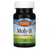 Carlson Labs, Moly B Chelated Molybdenum,100 таб.
