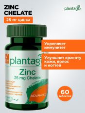 Primekraft(Plantago),Zinc Chelate  25 мг,60 таб.