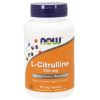 NOW, L-Citrulline 750 мг, 90 капс.