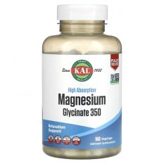 KAL, Magnesium Glycinate 350, 160 капс.