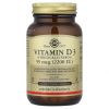 Solgar, Vitamin D3 2200 IU, 100 капс.