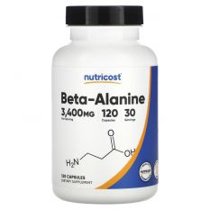 Nutricost, Beta Alanine, 120 капс