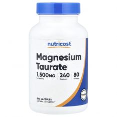 Nutricost, Magnesium Taurate, 240 капс.