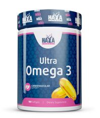 Haya Labs, Ultra Omega 3, 180 гел. капс.