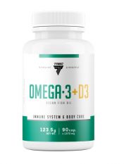 Trec Nutrition,Omega 3+D3, 90 капс.