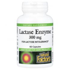 Natural Factors, Lactase Enzyme ,  60 капс.