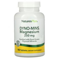 NaturesPlus, Dyno-Mins Magnesium 250 мг, 90 таб.
