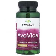 Swanson, Avovida Maximum Strength, 300 мг. 60 капс.