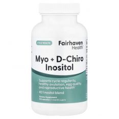 Fairhaven Health, Myo+D-Chiro Inositol,120 капс.