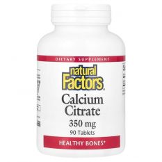 Natural Factor , Calcium 350 мг, 90 таб.