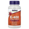 NOW,Vitamin E-400 with Mix Toc, 100 гель.капс.