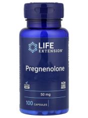 Life Extension, Pregnenolone 100 мг, 100 капс.