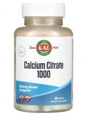 KAL, Calcium Citrate ,90 табл.