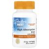 Doctors Best, Hi Abs Iron 100% Chelated, 120 таб.