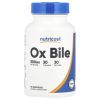Nutricost, Ox Bile 500 мг, 30 капс.