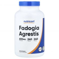 Nutricost, Fadogia Agrestis 600 мг, 240 капс.