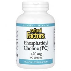 Natural Factors, Phosphatidyl Cholin 420 мг, 90 гель.капс.