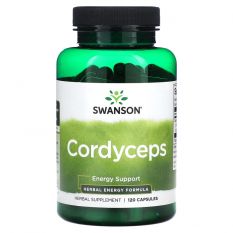 Swanson, Cordyceps, 600 мг, 120 капс.