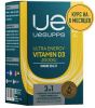 UESupps, Vitamin D3 2000 IU, 240 гелькапс.