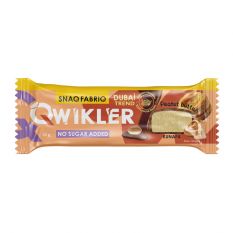 BOMBBAR, SNAQ FABRIQ , Qwikler ,Батончик глазированный с арахисом и хрустящим тестом, 35 г.