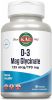 KAL, D-3 Mag Glycinate, 5000IU/170 мг, 90 капс.