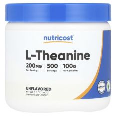 Nutricost, L-Theanine Powder, 100 г.