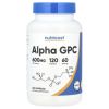 Nutricost, Alpha GPC 600 мг, 120 капс.