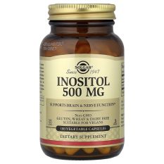 Solgar, Inositol 500 мг, 100  капс.