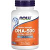 NOW, Рыбий жир DHA-500,90 гелькапс.