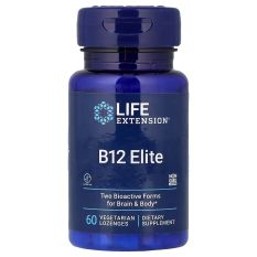 Life Extension, Витамин B12 Элит, 60 жеват. таб.