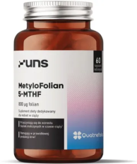 UNS, Метил Фолат 5-MTHF 600 мкг, 60 капс.